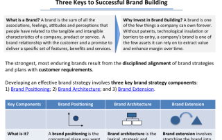 What is Brand Strategy Infographic