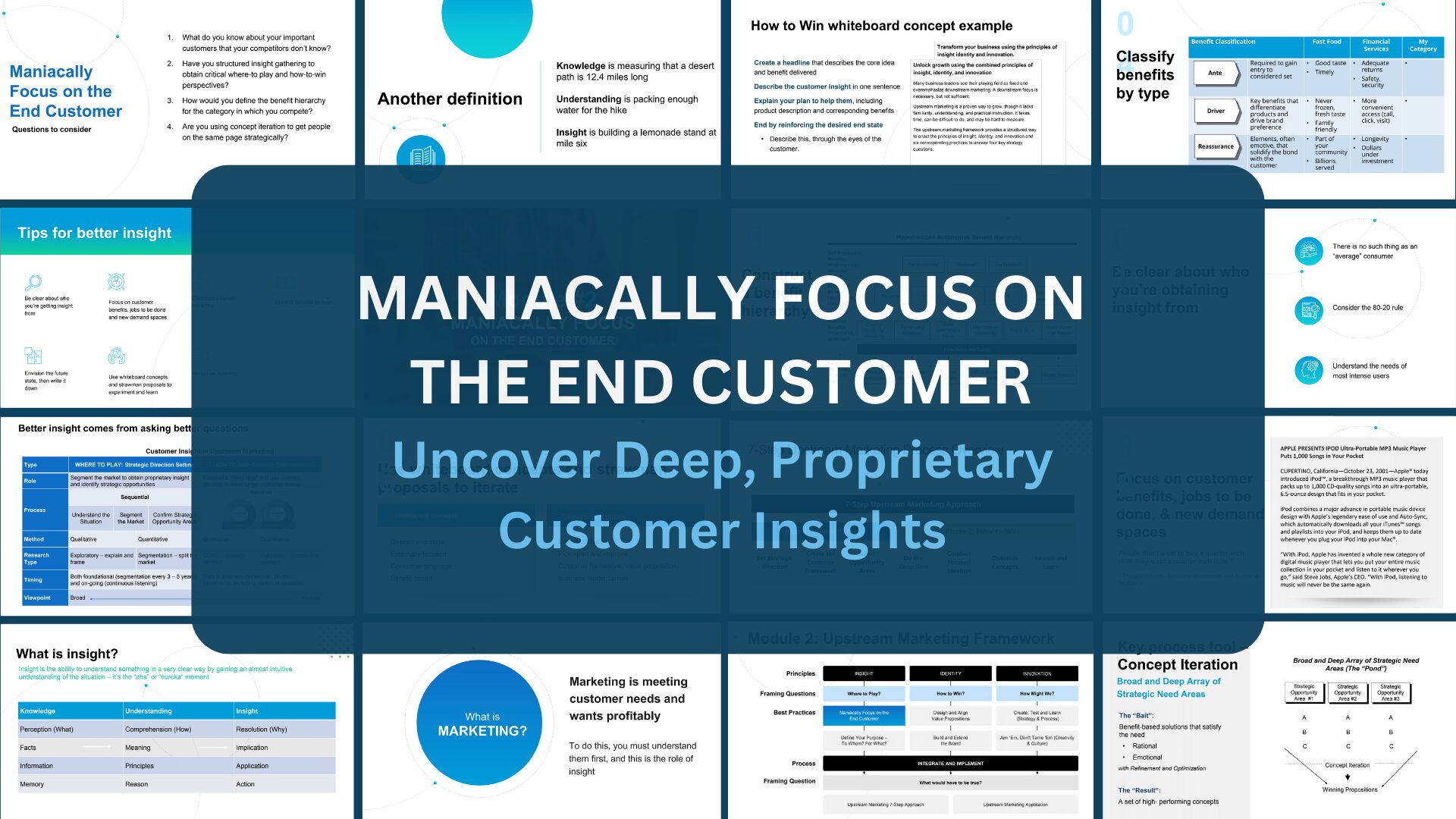 Maniacally Focus on the Customer